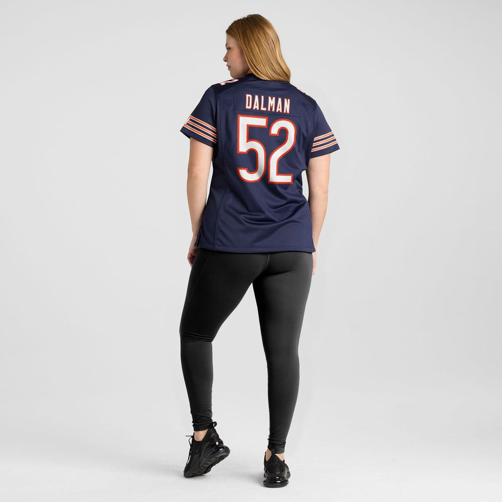 Drew Dalman Chicago Bears Women's Team Jersey - Navy