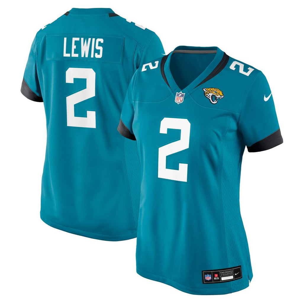 Jourdan Lewis Jacksonville Jaguars Women's Team Jersey - Teal