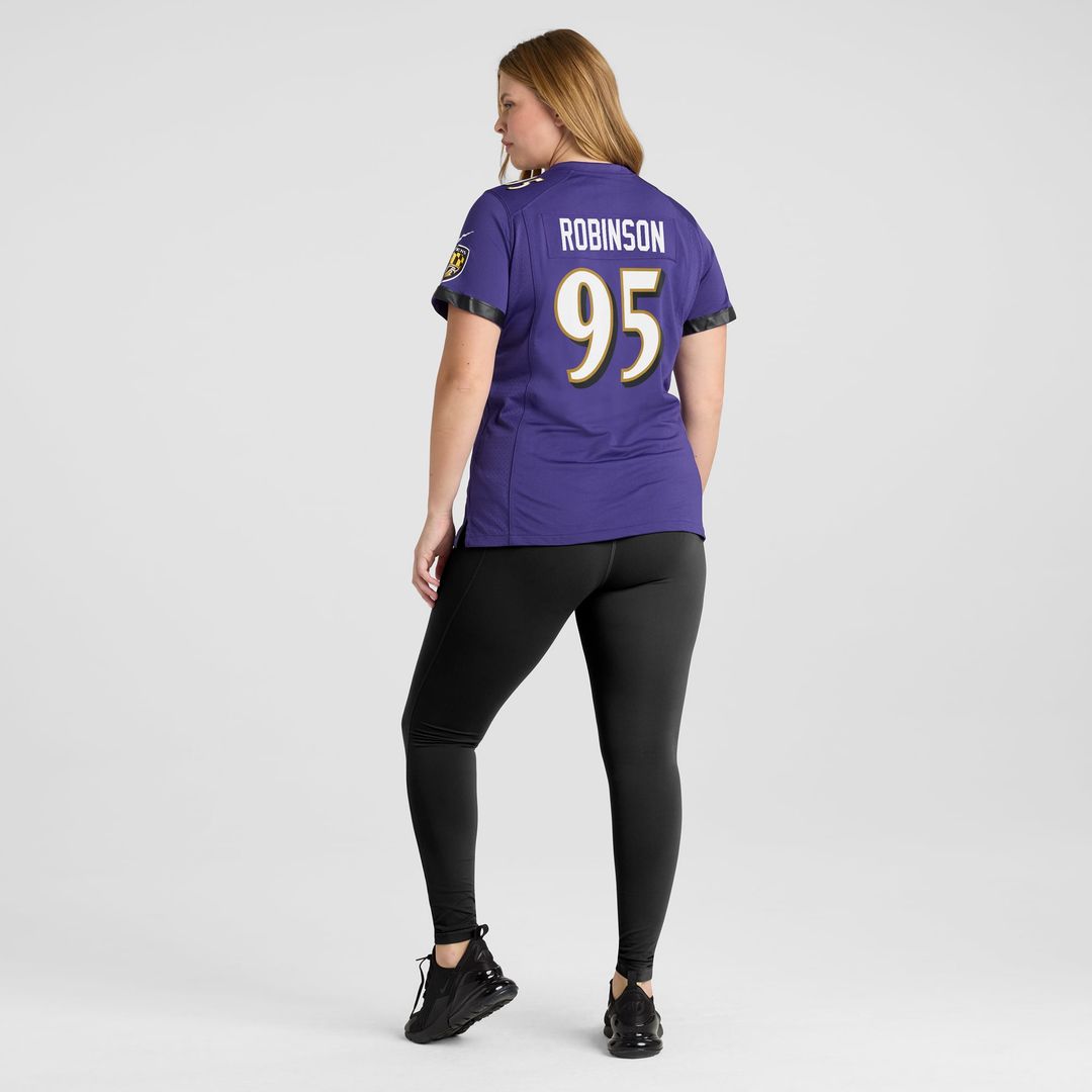 Tavius Robinson Baltimore Ravens Women's Jersey - Purple