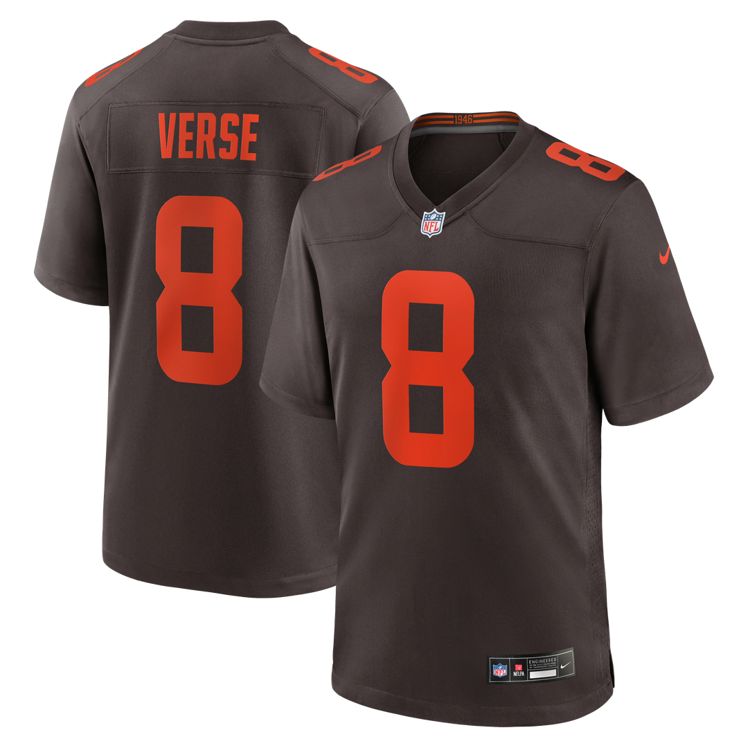 Jared Verse Cleveland Browns Alternate Alpha Dawg Jersey - Brown