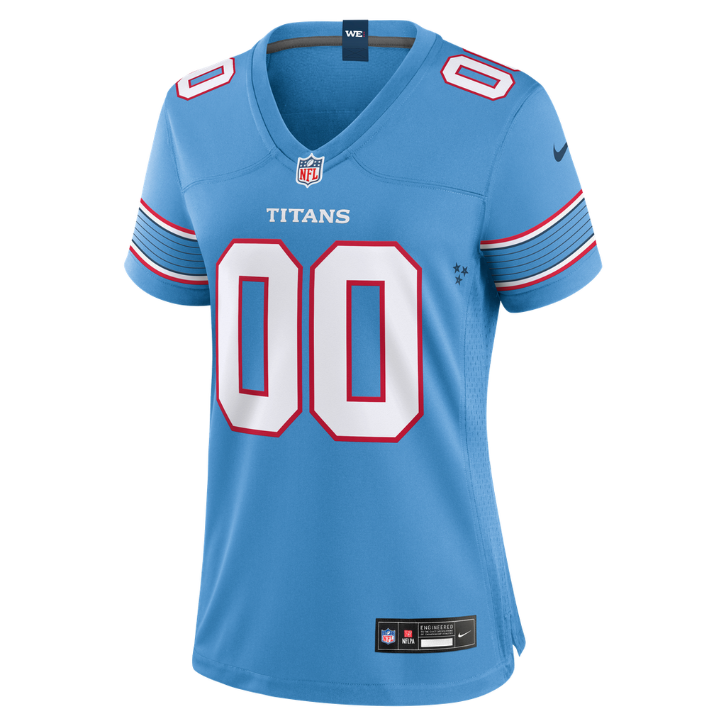 Tennessee Titans Women's Game Custom Jersey - White