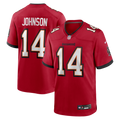 Brad Johnson Tampa Bay Buccaneers Game Retired Player Jersey - Red