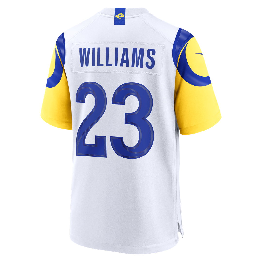 Kyren Williams Los Angeles Rams White Jersey - White
