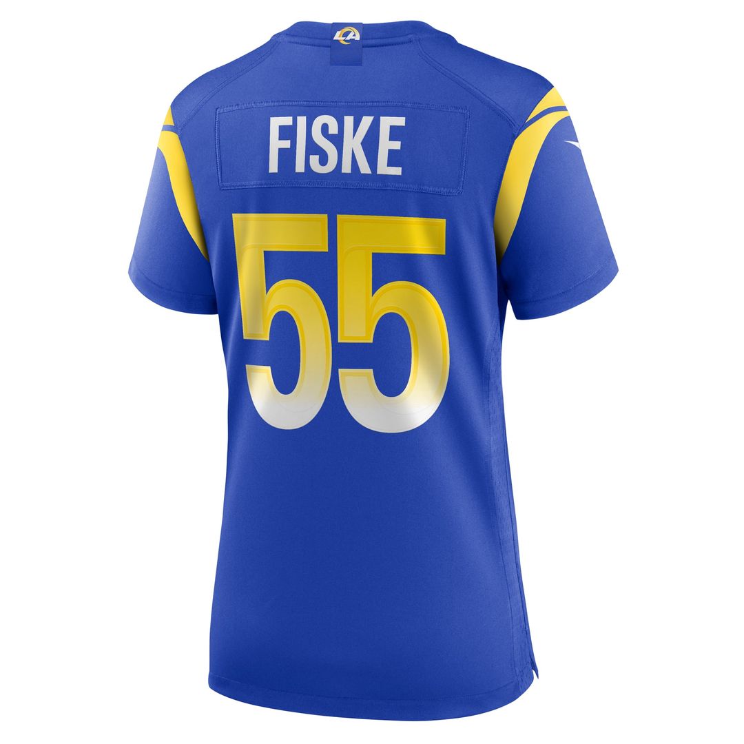 Braden Fiske Los Angeles Rams Women's Jersey - Royal