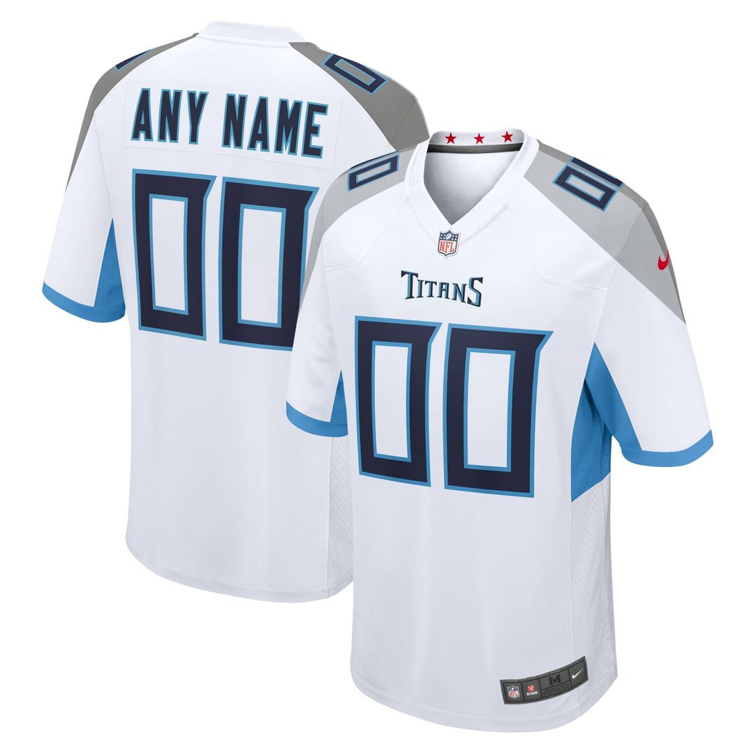 Tennessee Titans Alternate Custom Jersey - Light Blue