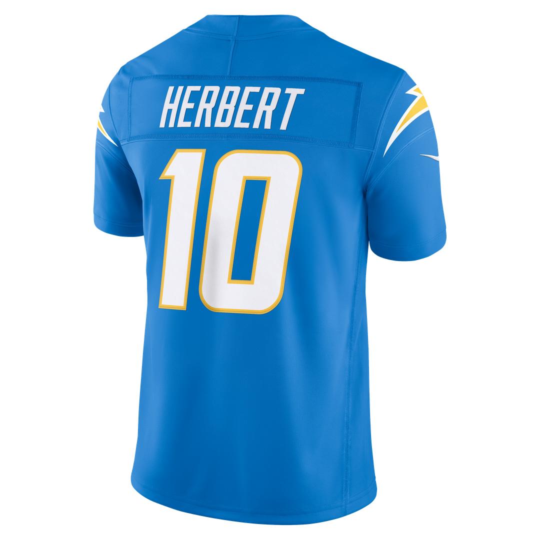 Justin Herbert Los Angeles Chargers Alternate Super Chargers Stitched Jersey - Navy