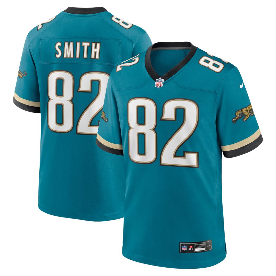 Jimmy Smith Jacksonville Jaguars Retired Player Alternate Jersey - Teal