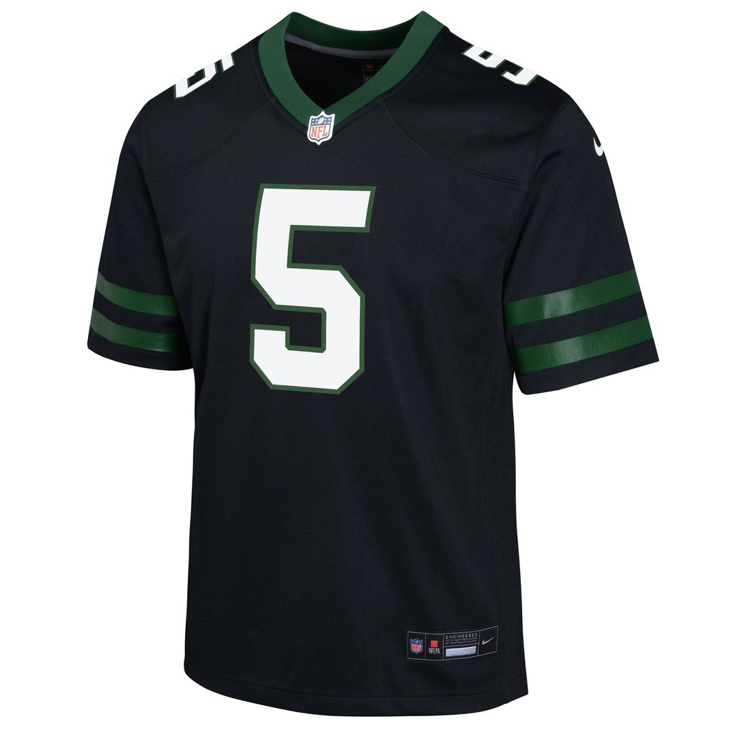 Garrett Wilson New York Jets Youth Jersey - White