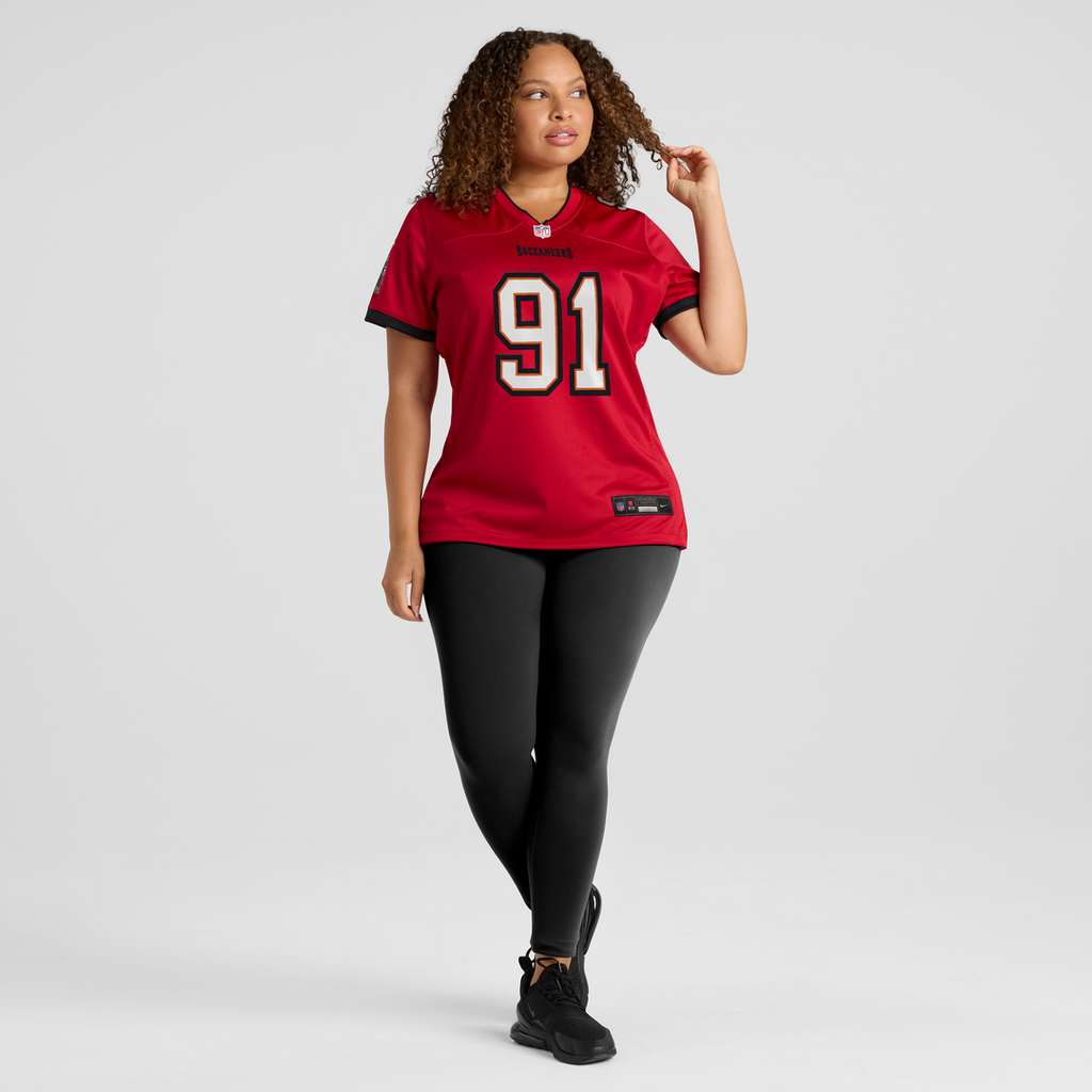 A'Shawn Robinson Tampa Bay Buccaneers Women's Team Jersey - Red