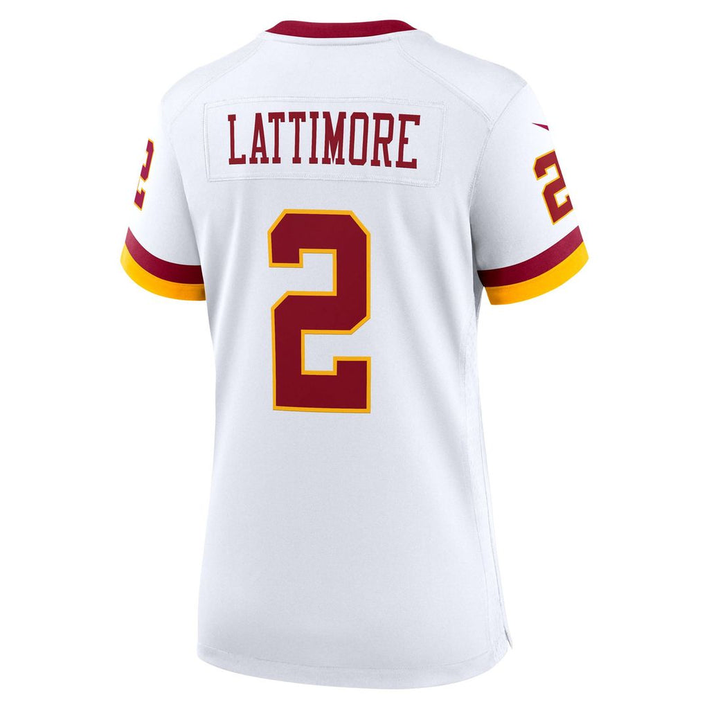 Marshon Lattimore Washington Commanders Women's Game Championship Era Jersey - White