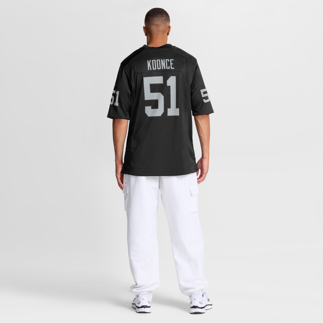 Malcolm Koonce Las Vegas Raiders Jersey - Black