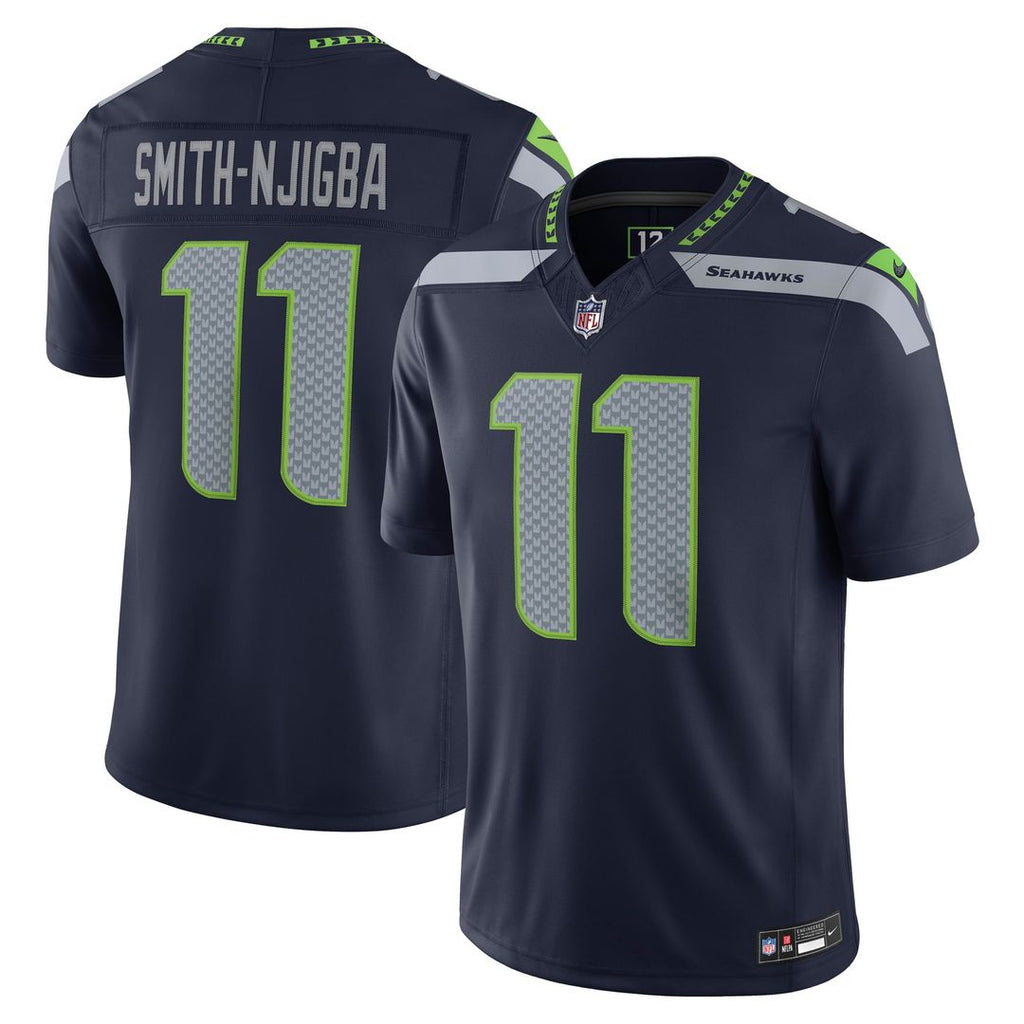 Jaxon Smith-Njigba Seattle Seahawks Alternate Stitched Jersey - Royal