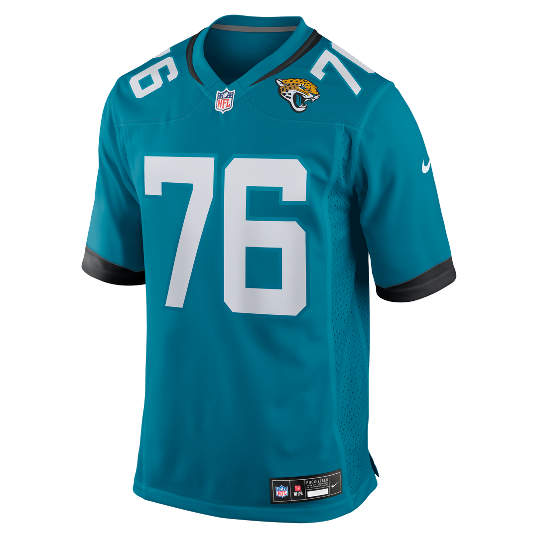 Ezra Cleveland Jacksonville Jaguars Jersey - Teal