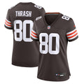 Jamari Thrash Cleveland Browns Women's Jersey - Brown