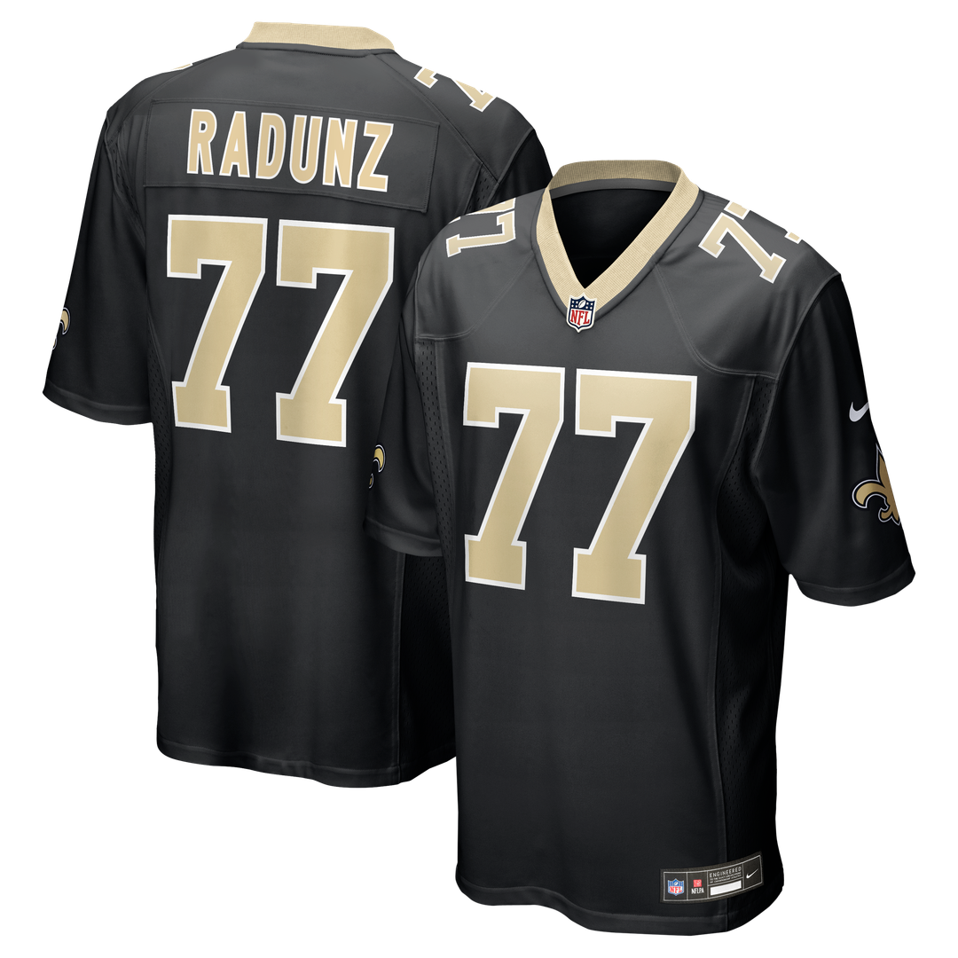 Dillon Radunz New Orleans Saints Team Jersey - Black