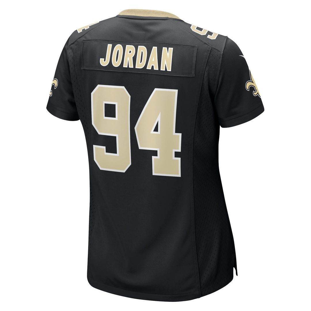 Cameron New Orleans Saints Women's Team Jersey - Black