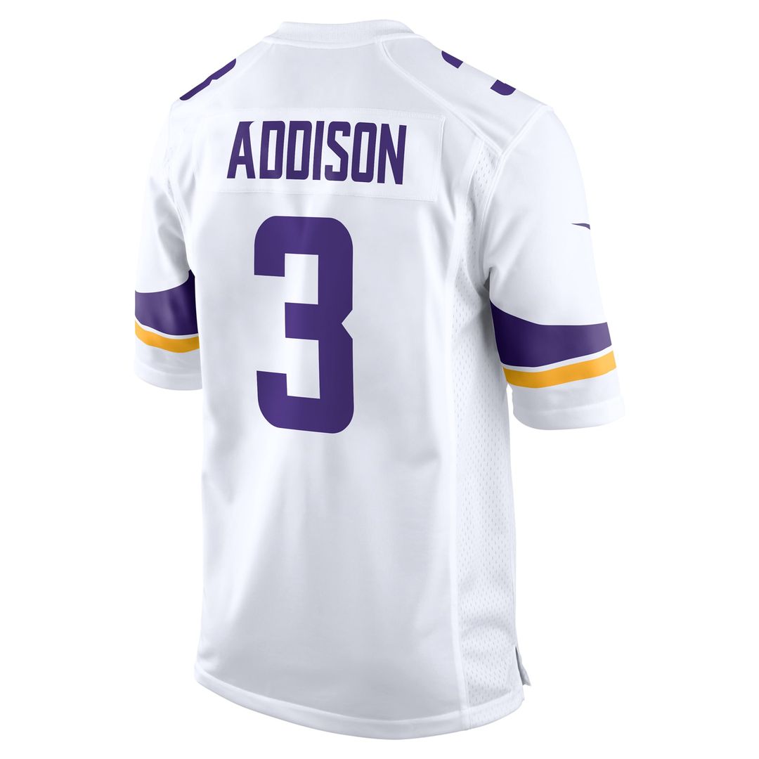 Addison Minnesota Vikings Away Jersey - White