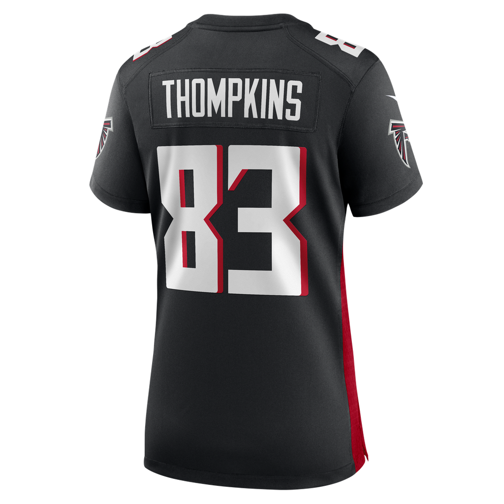 Deven Thompkins Atlanta Falcons Women's Team Jersey - Black