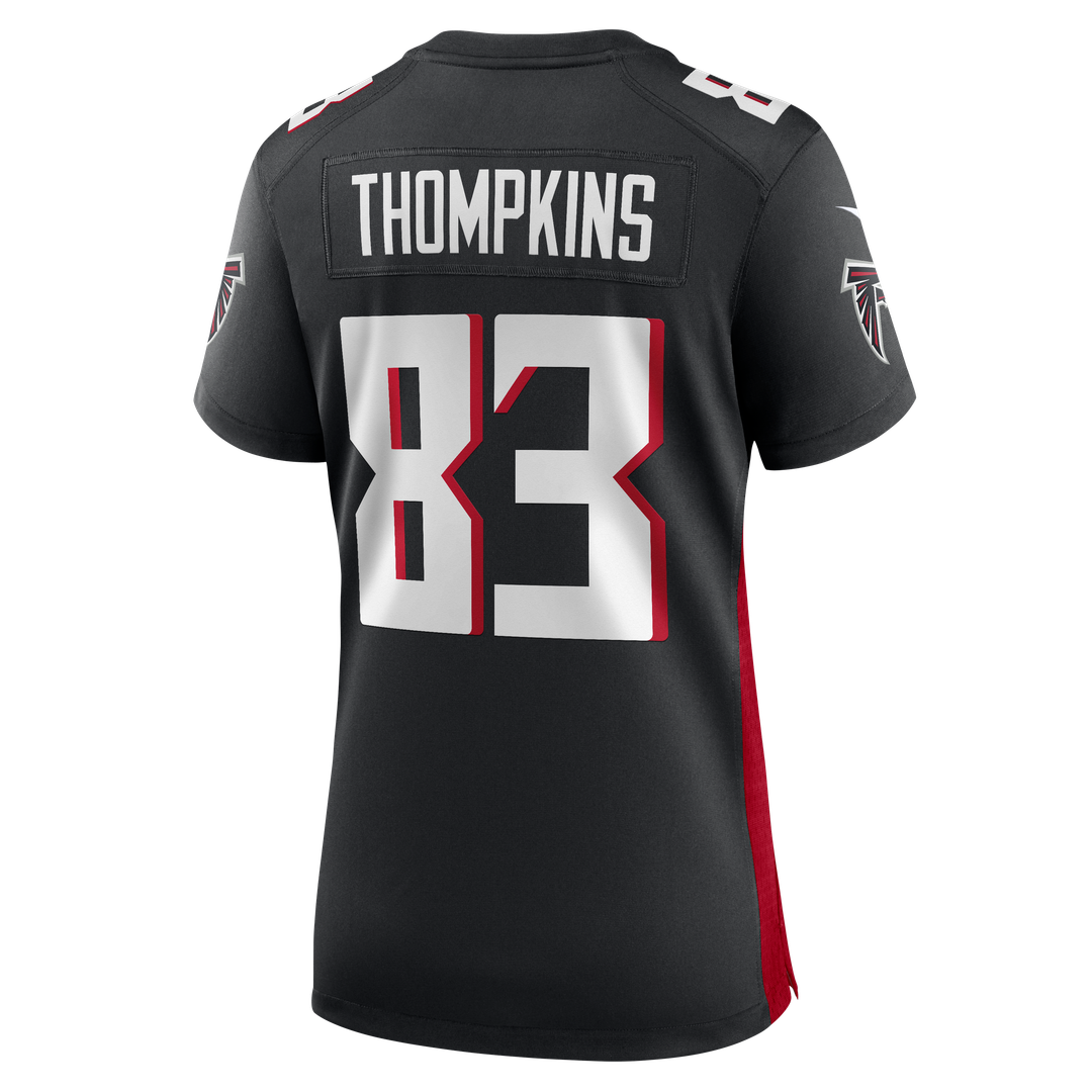 Deven Thompkins Atlanta Falcons Women's Team Jersey - Black