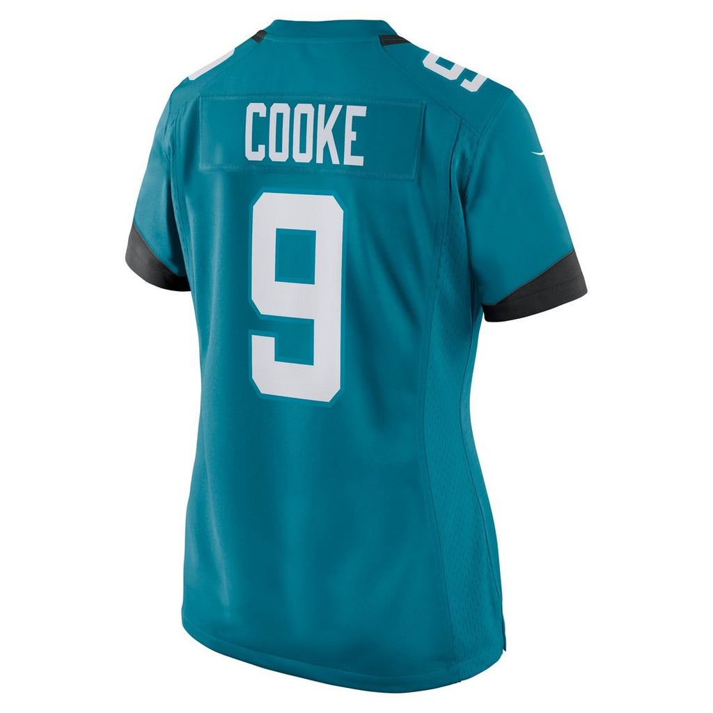 Logan Cooke Jacksonville Jaguars Women's Jersey - Teal
