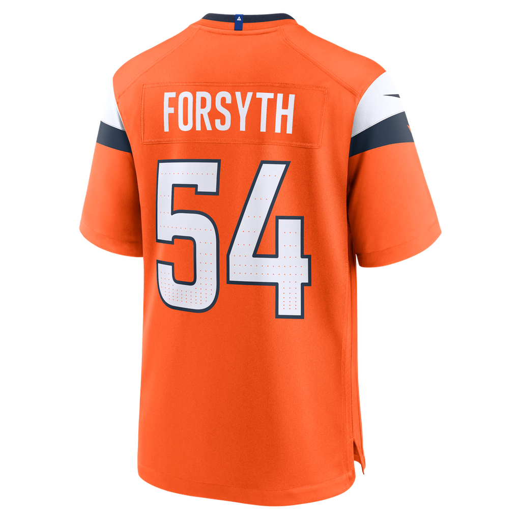 Alex Forsyth Denver Broncos Team Jersey - Orange