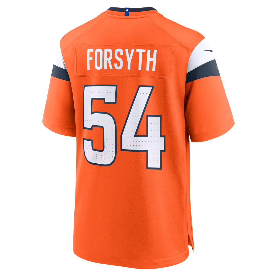 Alex Forsyth Denver Broncos Team Jersey - Orange