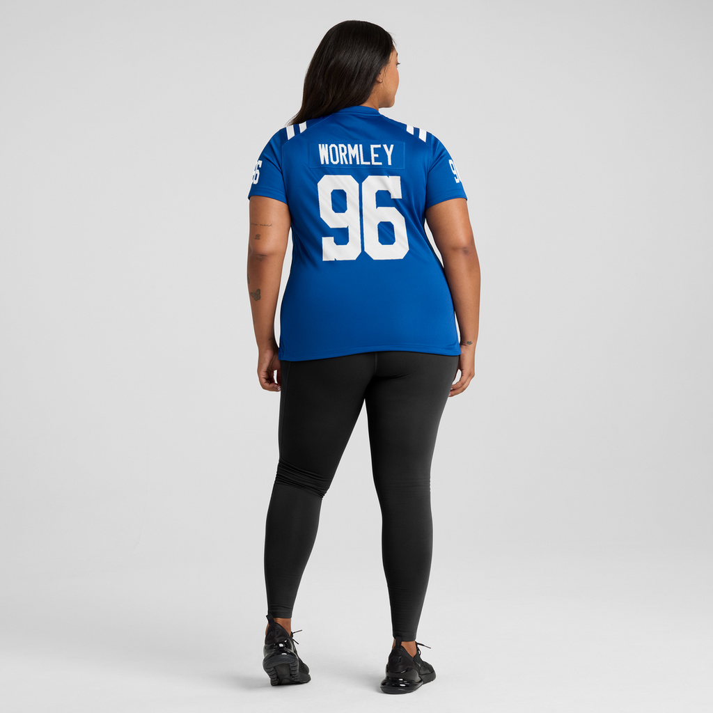 Chris Wormley Indianapolis Colts Women's Team Jersey - Royal