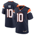 Bo Nix Denver Broncos Alternate Jersey - Navy