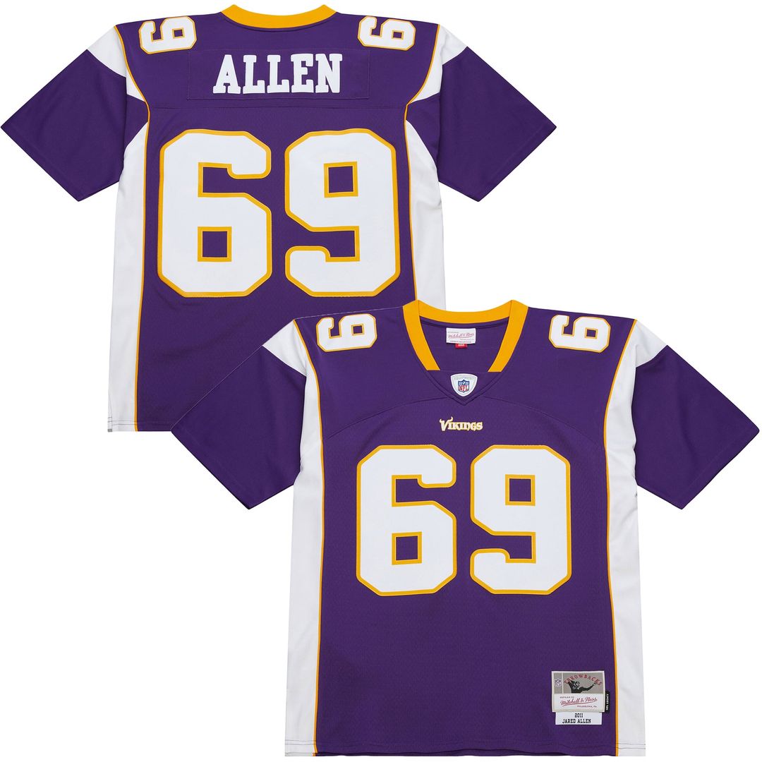 Jared Allen Minnesota Vikings 2011 Legacy Jersey - Purple