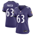 Danny Pinter Baltimore Ravens Women's Team Jersey - Purple