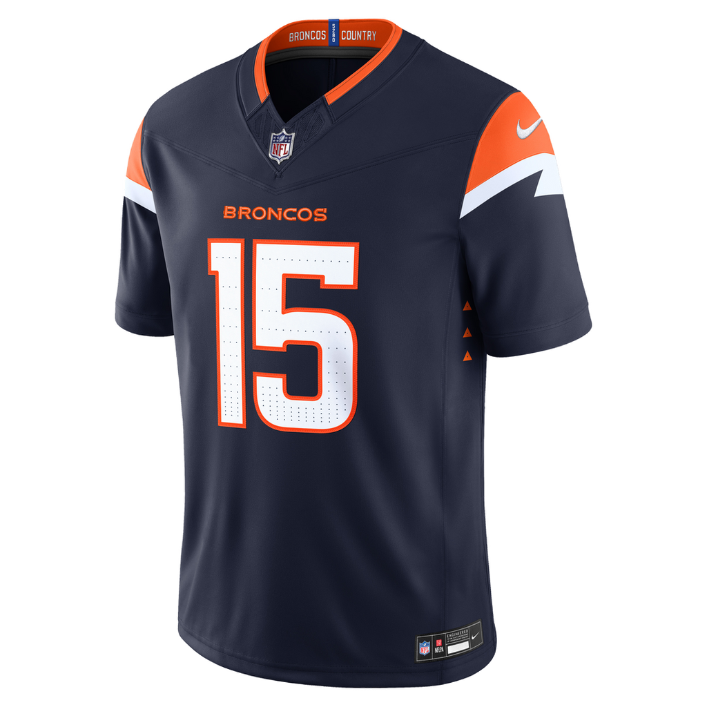 Nik Bonitto Denver Broncos Alternate Mile High Collection 1977 Throwback Stitched Jersey - Orange
