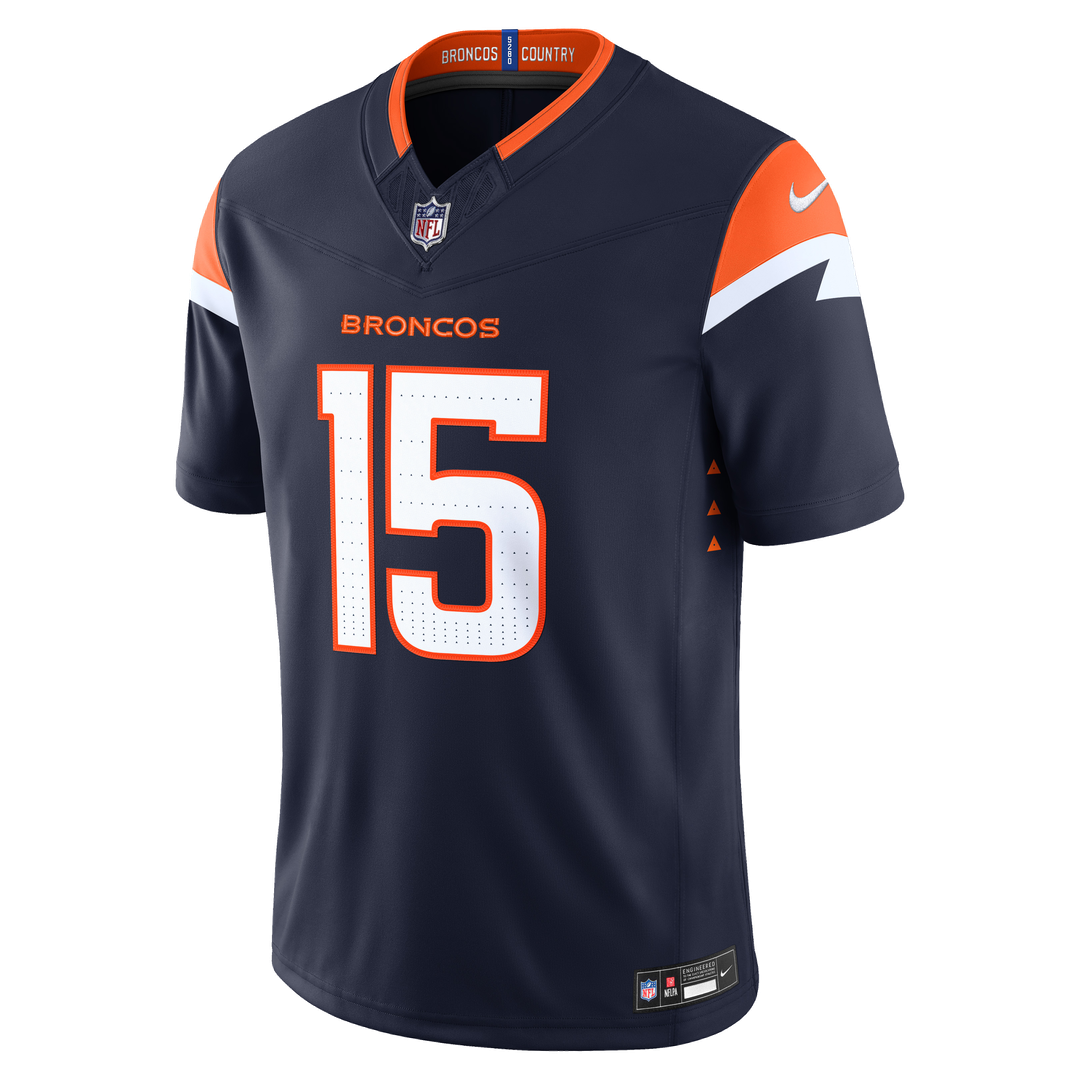Nik Bonitto Denver Broncos Alternate Mile High Collection 1977 Throwback Stitched Jersey - Orange