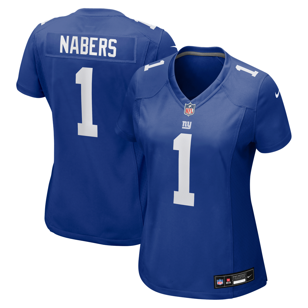 Malik Nabers New York Giants Women's Jersey - Royal