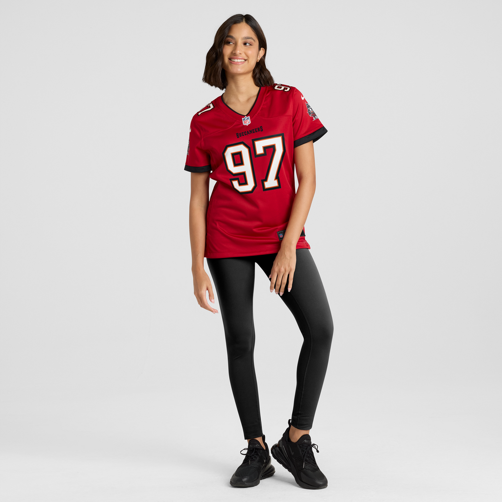 Al-Quadin Muhammad Tampa Bay Buccaneers Women's Team Jersey - Red