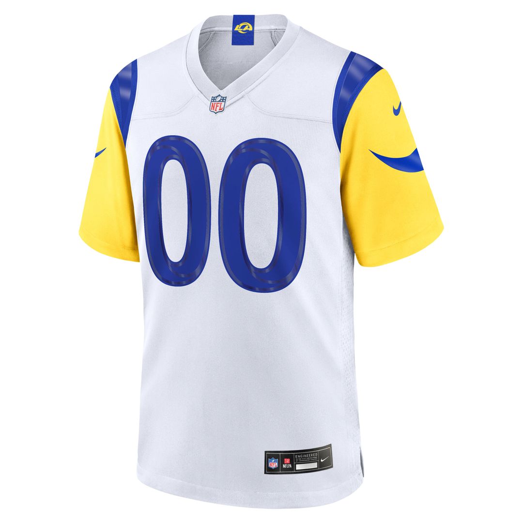 Los Angeles Rams Custom Jersey - White
