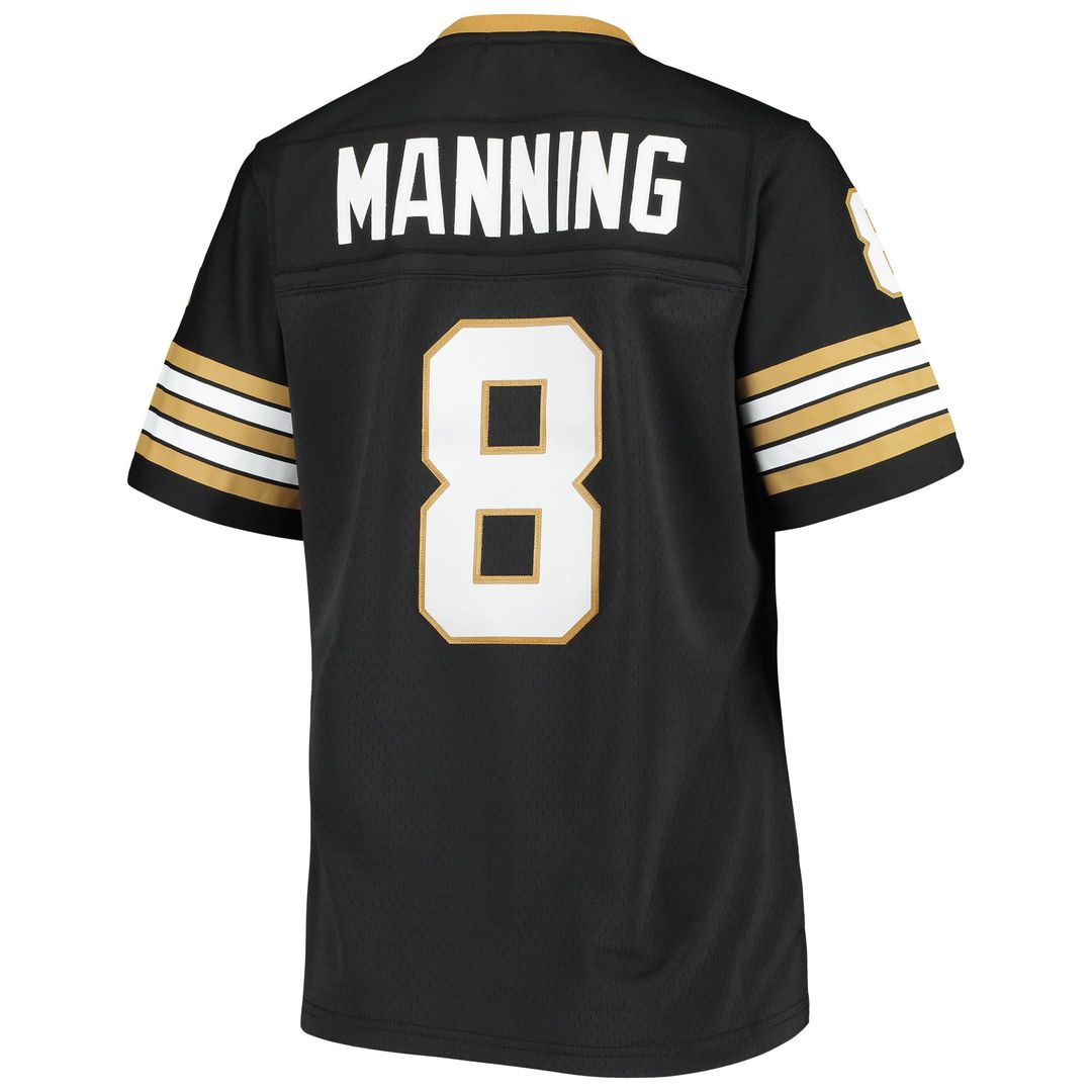 Archie Manning New Orleans Saints Women's 1979 Legacy Jersey - Black