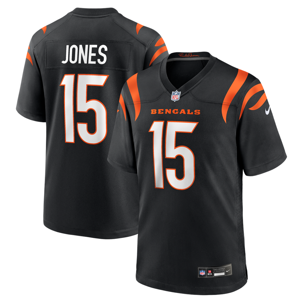 Charlie Jones Cincinnati Bengals Team Jersey - Black