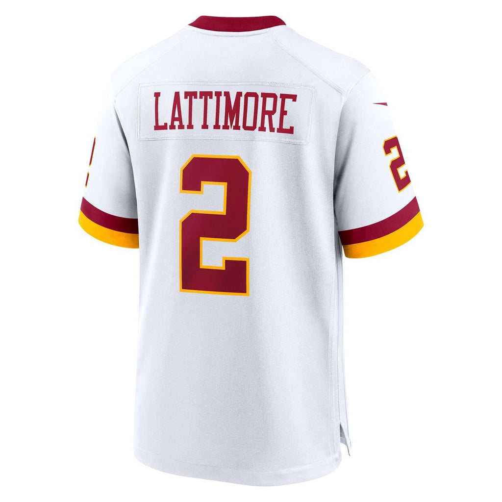 Marshon Lattimore Washington Commanders Game Championship Era Jersey - White