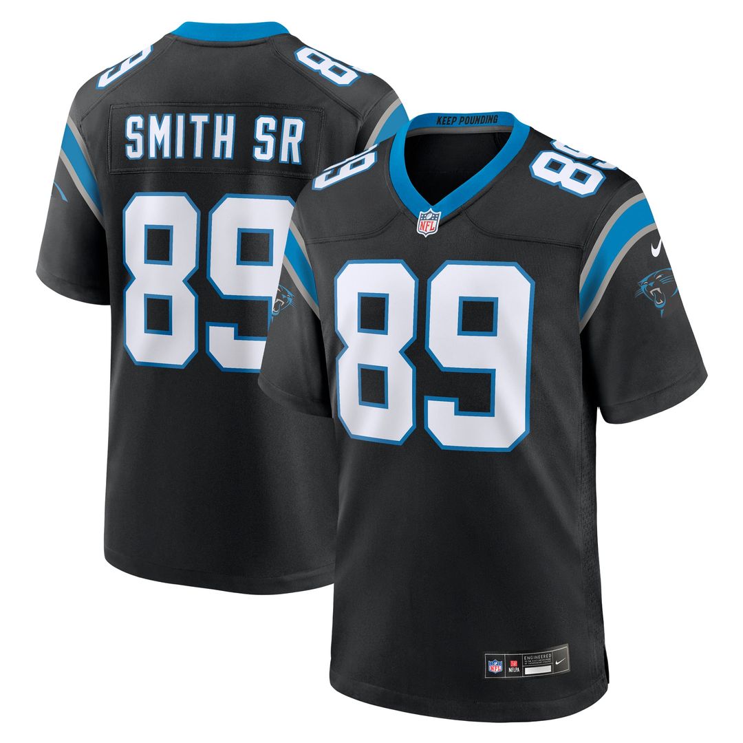 Steve Smith Sr. Carolina Panthers Retired Player Jersey - Black