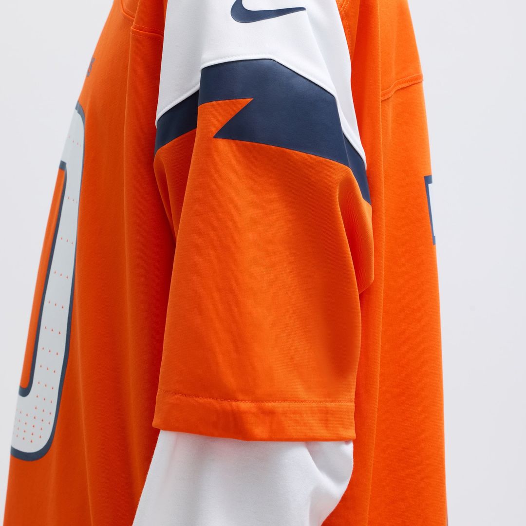 Bo Nix Denver Broncos Alternate Jersey - Navy