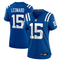 Riley Leonard Indianapolis Colts Women's Team Jersey - Royal