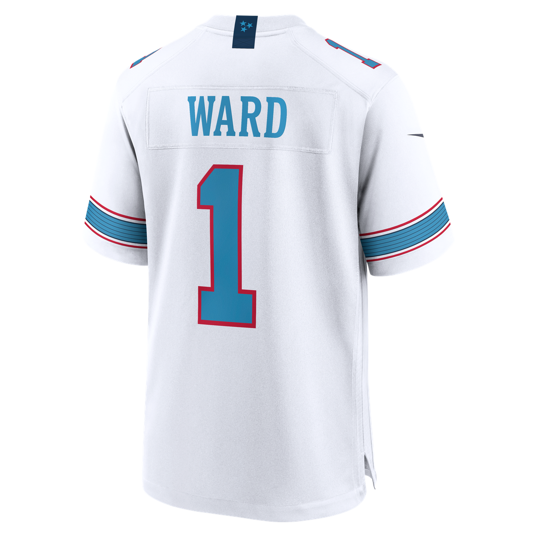 Cameron Ward Tennessee Titans Jersey - Light Blue