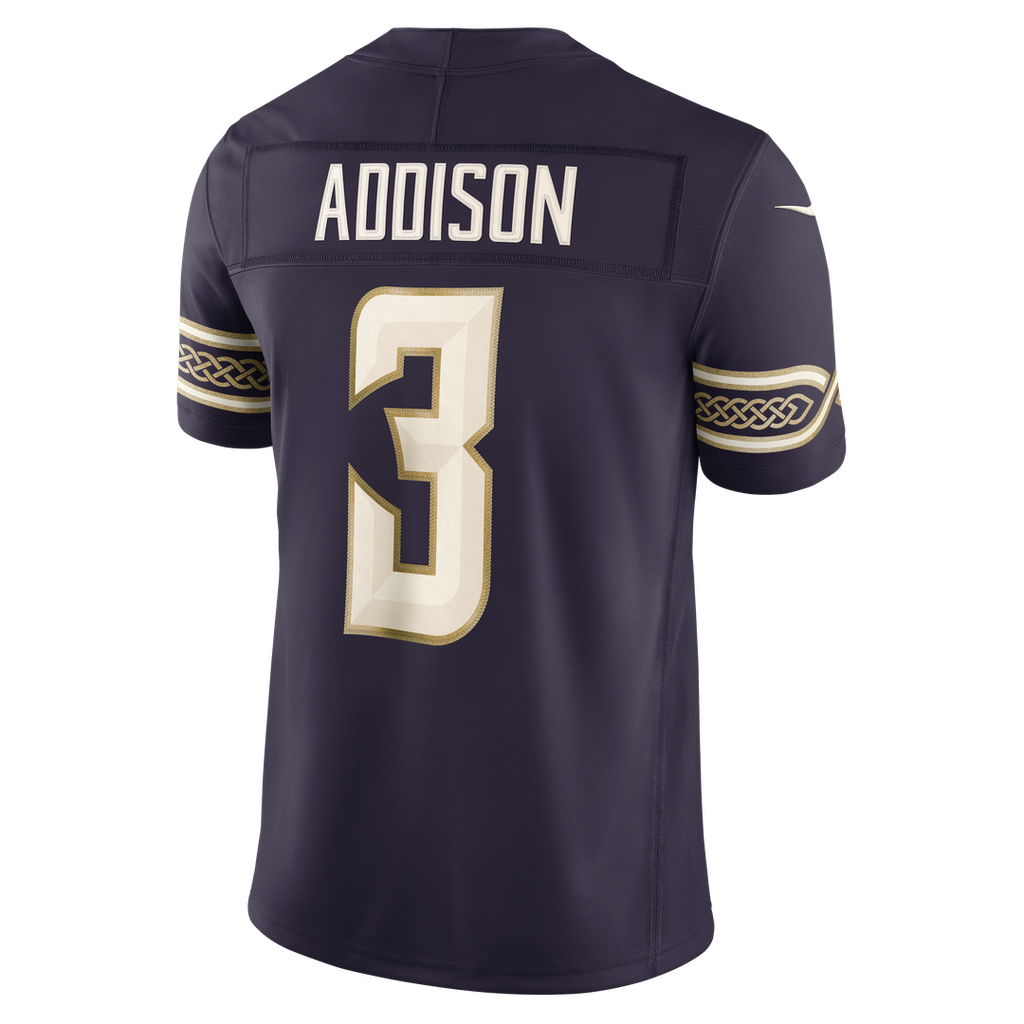 Addison Minnesota Vikings 2026 Rivalries Collection Stitched Jersey - Purple