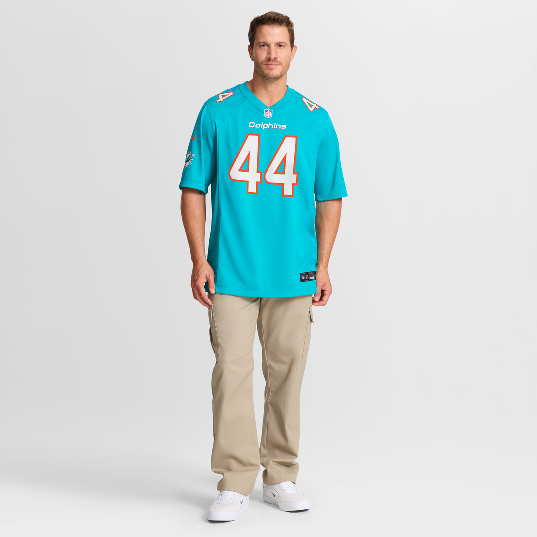 Chop Robinson Miami Dolphins Player Jersey - Aqua