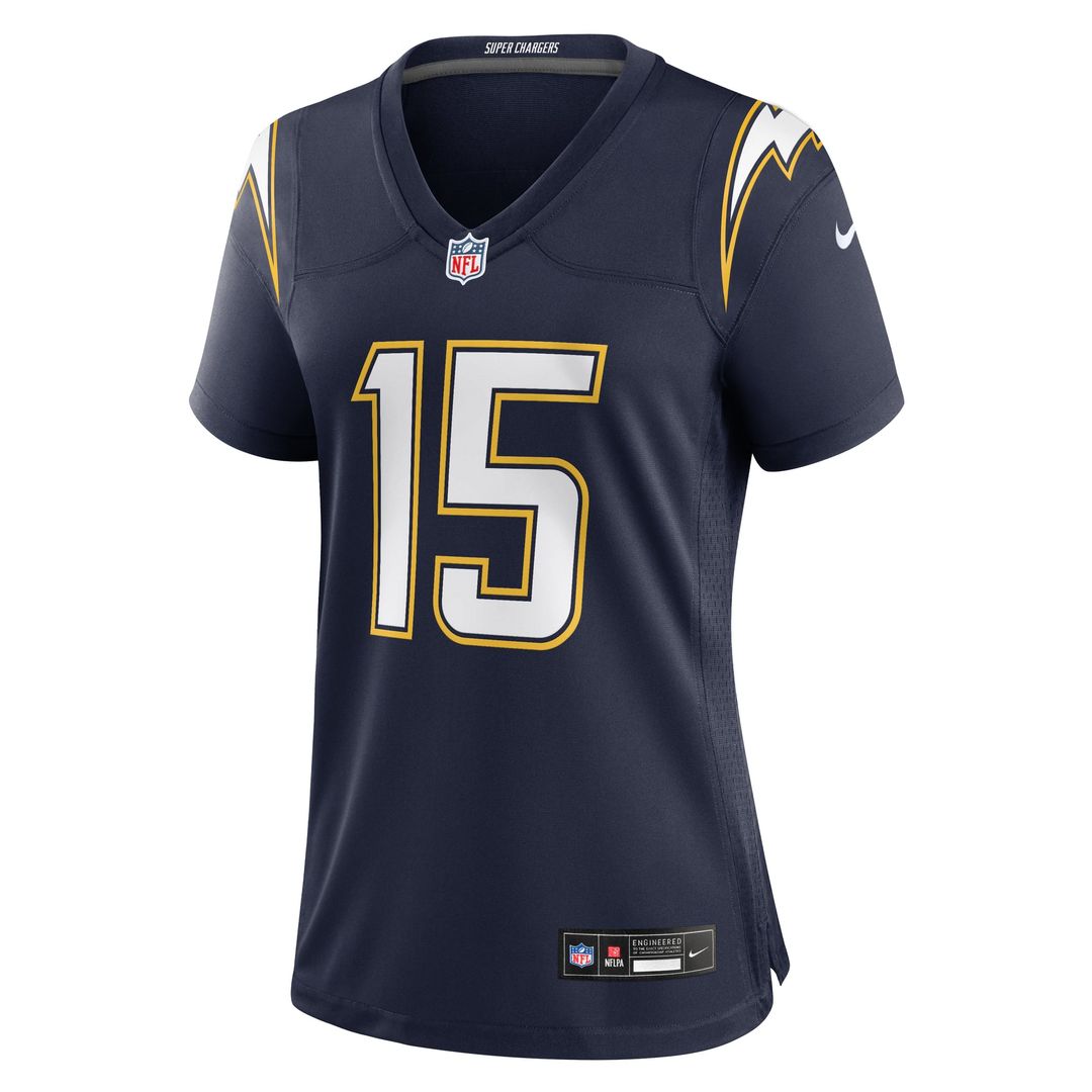 Ladd McConkey Los Angeles Chargers Women's Alternate Super Chargers Jersey - Navy