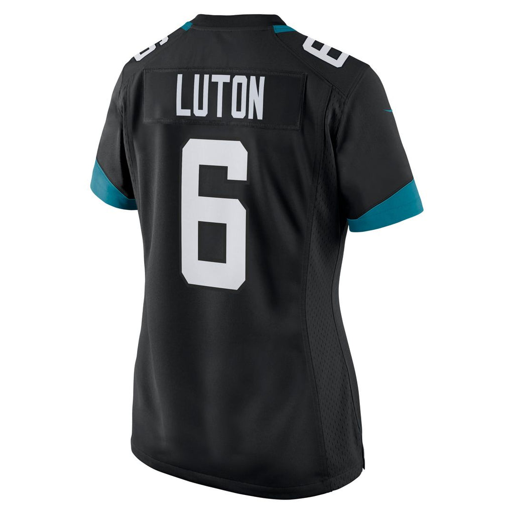 Jake Luton Jacksonville Jaguars Women's Jersey - Black