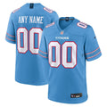 Tennessee Titans Game Custom Jersey - Light Blue