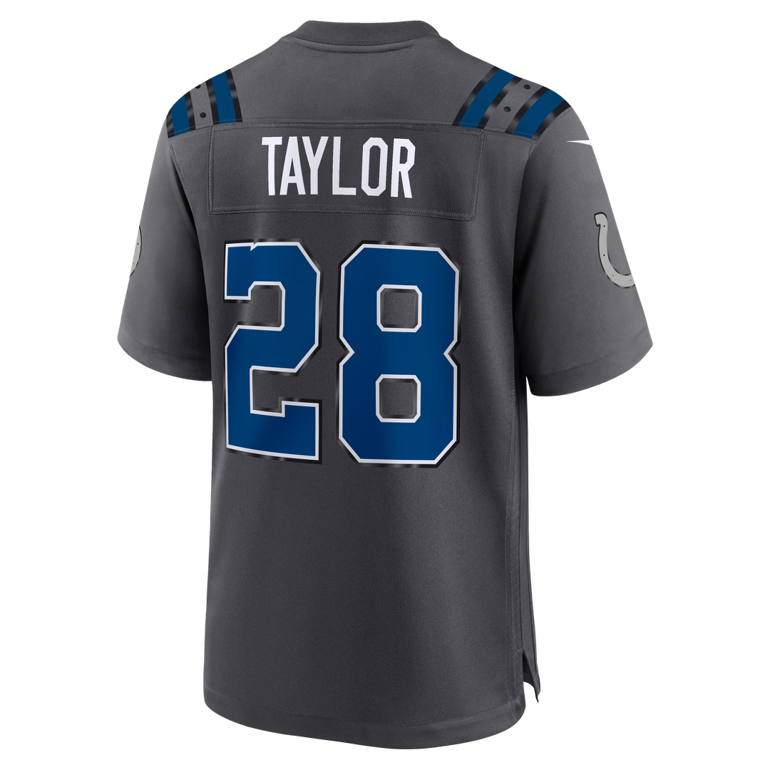 Jonathan Taylor Indianapolis Colts 2026 Rivalries Collection Jersey - Anthracite