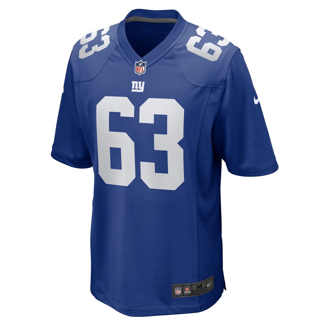 Jake Kubas New York Giants Team Jersey - Royal