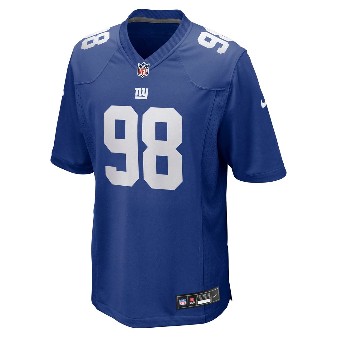 D.J. Reader New York Giants Jersey - Royal